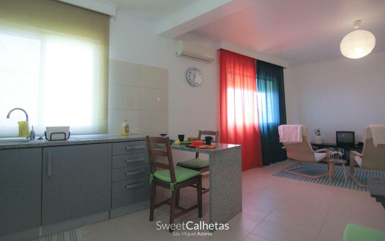 Sweet Calhetas Apartman Ribeira Grande Kültér fotó